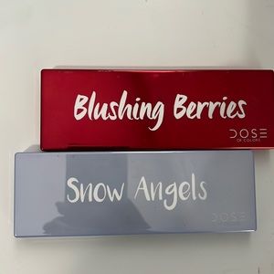 Dose of colors Snow Angels & Blushing Berries Eyeshadow Palettes